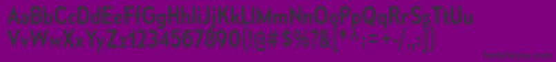 Fonte MesmerizeScRg – fontes pretas em um fundo violeta