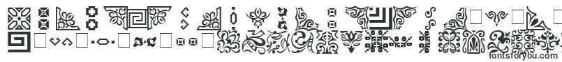 Шрифт Ornament – шрифты, начинающиеся на O