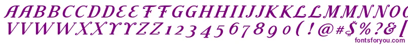 LitolandTitle Font – Purple Fonts on White Background