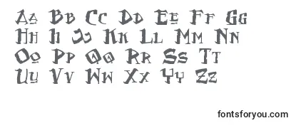 FlatEarthScribe Font