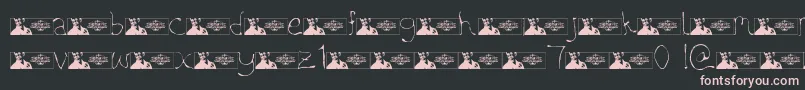 FtfAywaveArtyFreeDemo Font – Pink Fonts on Black Background
