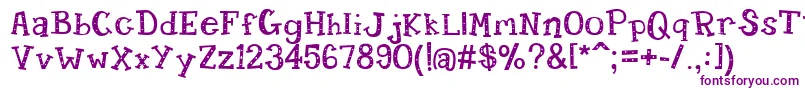 Candyran Font – Purple Fonts