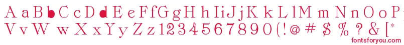 Pccordellaroman Font – Red Fonts