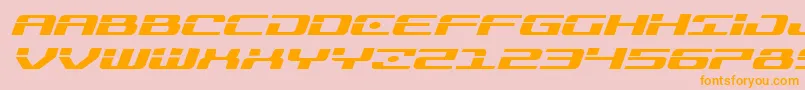 Подробнее о шрифте Troopersexpandital Шрифт Troopersexpandital – оранжевые шрифты на розовом фоне