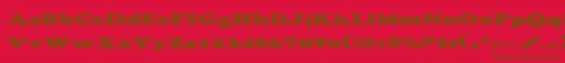 More about Charlemagne Font Charlemagne Font – Brown Fonts on Red Background