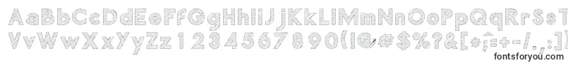 Czcionka Malabars2 – kroje pisma w dużych rozmiarach