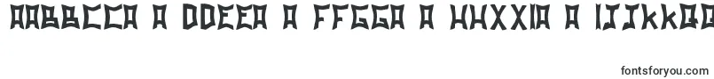フォントDadapawFriends – アゼルバイジャンのフォント
