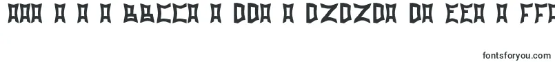 フォントDadapawFriends – スロバキアのフォント
