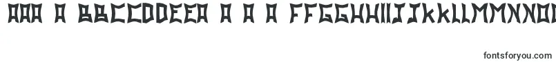 フォントDadapawFriends – マケドニア文字