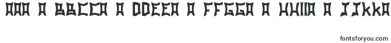 フォントDadapawFriends – ラトビアのフォント
