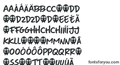 DkMoreOrLess font – slovak Fonts