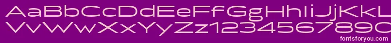 Briller Font – Pink Fonts on Purple Background