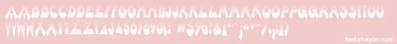 Barnroof Font – White Fonts on Pink Background