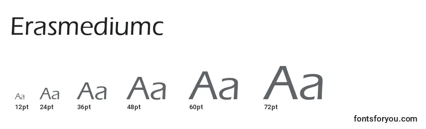 Erasmediumc Font Sizes