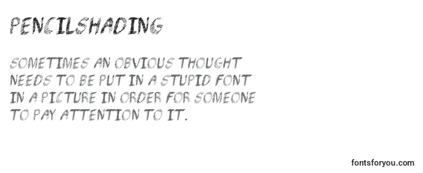 Review of the PencilShading Font