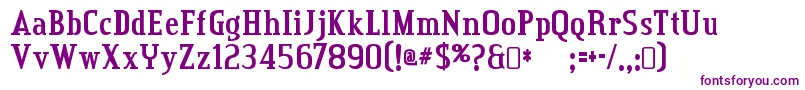 Creditvalley ffy Font – Purple Fonts on White Background