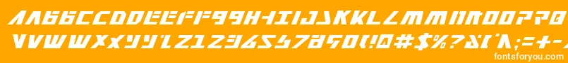 Saiba mais sobre a fonte FalconheadItalic Fonte FalconheadItalic – fontes brancas em um fundo laranja