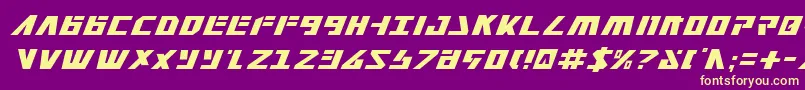 More about FalconheadItalic Font FalconheadItalic Font – Yellow Fonts on Purple Background