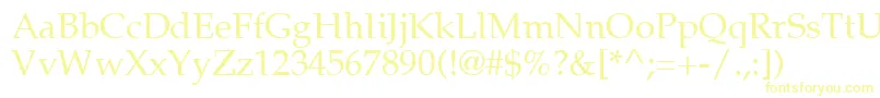 Lymphatic Font – Yellow Fonts