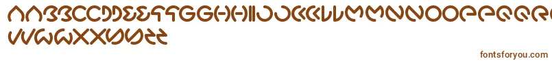 Gabrielle Font – Brown Fonts on White Background