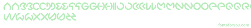 Gabrielle Font – Green Fonts on White Background