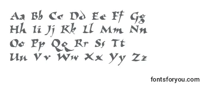 Schriftart ElbjorgScript