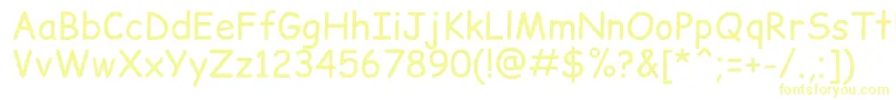 ComicRelief Font – Yellow Fonts