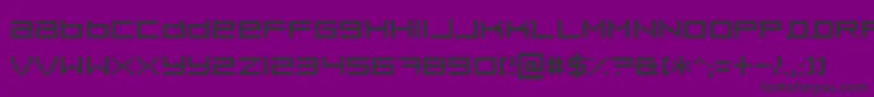 Fonte Pixeldust – fontes pretas em um fundo violeta