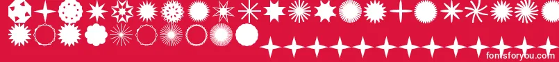 StarTimeJl Font – White Fonts on Red Background