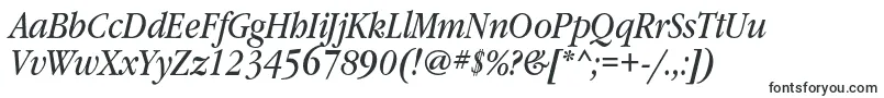 GaramondbooknarrowcItalic Font – Fonts for Adobe Acrobat
