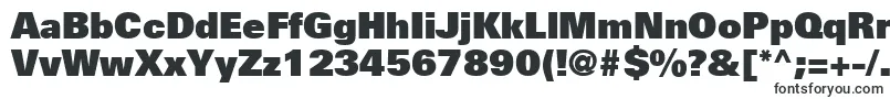 UniversLt85ExtraBlack-Schriftart – Schriftarten, die mit U beginnen