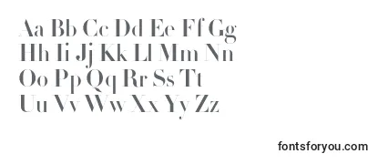 Borjomilightc-fontti