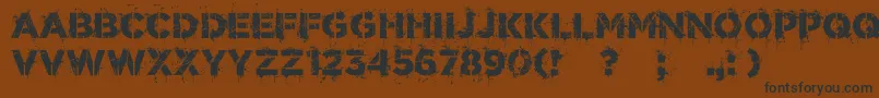 More about WorldConflict Font WorldConflict Font – Black Fonts on Brown Background