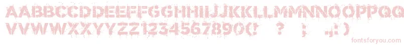 WorldConflict Font – Pink Fonts on White Background