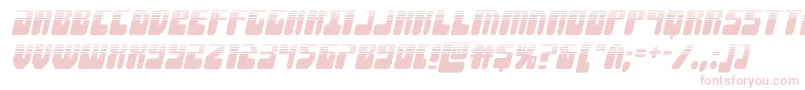 Czcionka Forcemajeurehalfital – różowe czcionki