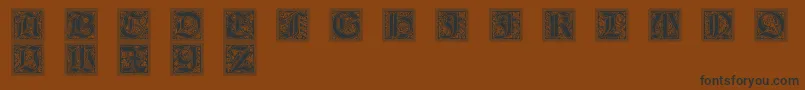 Más sobre la fuente GotischeInitialen fuente GotischeInitialen – Fuentes Negras Sobre Fondo Marrón