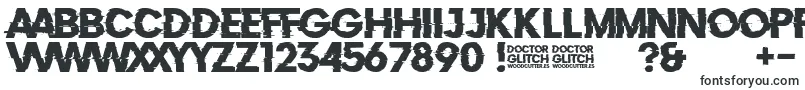 DoctorGlitch-fontti – teollisuusfontit