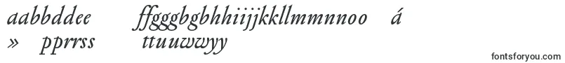 Fonte PentagrammeItalic – fontes yoruba