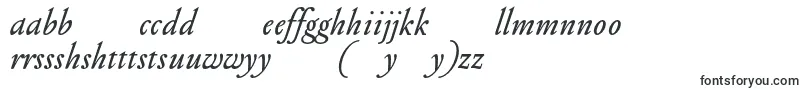 PentagrammeItalic-fontti – hausan fontit