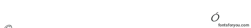 PentagrammeItalic-fontti – uiguurien fontit