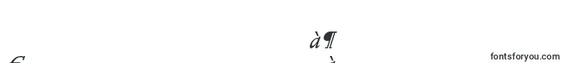 Шрифт PentagrammeItalic – сингальские шрифты