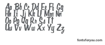 GidieonRegular-fontti