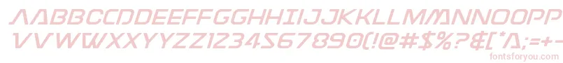 Discotechiaexpand Font – Pink Fonts on White Background
