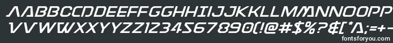 Discotechiaexpand Font – White Fonts on Black Background