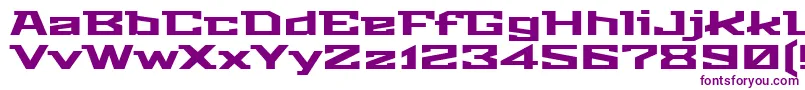 StalinistoneRegular Font – Purple Fonts on White Background