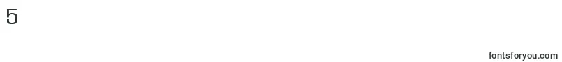 Enigmatic-Schriftart – Schriften für die Ziffer 5