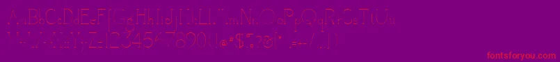 Подробнее о шрифте Camelotdenada Шрифт Camelotdenada – красные шрифты на фиолетовом фоне