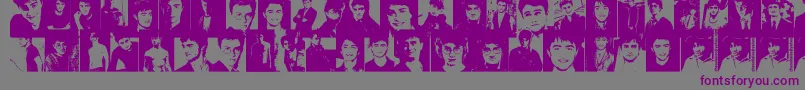 DanielRadcliffe Font – Purple Fonts on Gray Background