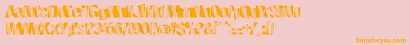 fuente Roboticrevolution – Fuentes Naranjas Sobre Fondo Rosa