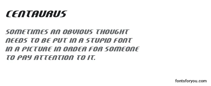 Шрифт Centaurus